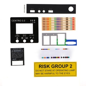 PC Pet Sticker tấm nhựa tự dính nhãn tùy chỉnh bàn phím bảng điều khiển in nhãn lớp phủ đồ họa - Product Image 4