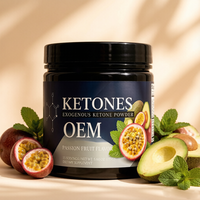 155g Zwarte Pot Exogene Ketonpoeder 15 Porties Passievrucht Smaak Volwassenen Koolhydraatarm Dagelijkse Keto Voeding Antioxidant Natuurlijk