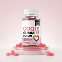 OEM/ODM Private Label CoQ10 Gummies Hartgezondheid Cardiovasculaire Ondersteuning Celenergie Dagelijkse Welzijnssupplement