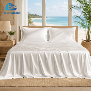 Ropa de Cama de <span class=keywords><strong>Hotel</strong></span> de Fibra de Bambú Natural, Ecológica, Moderna, Transpirable, Suave y Sedosa, 400 Hilos, con Certificación OEKO-TEX Standard 100 y BSCI, de Cloudland - Product Image 1