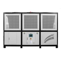 Unité de traitement d'air verticale à débit d'air de 4000 m³/h avec onduleur de type Dx R410A pour la culture de champignons et le refroidissement de salles blanches