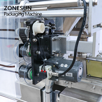 ZONESUN ZS-F100 4 Côté D'oreiller De Joint En Plastique Sac D'étanchéité Machine De Remplissage De Poudre Prix Automatique Machine à Emballer