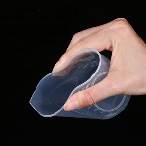 เหยือกตวงพลาสติกภาชนะผสมบีกเกอร์พลาสติกใสพร้อมพวยเท - Product Image 2