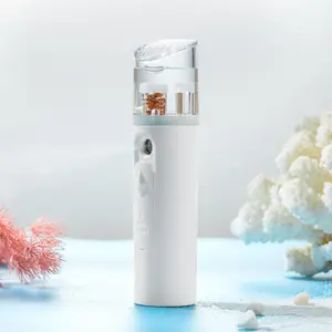 Mặt Mini Nano Mister Cầm Tay Sương Phun Atomization Mát Trên Khuôn Mặt Hấp Nano Mist Máy Mini Nano Sương Mù Phun