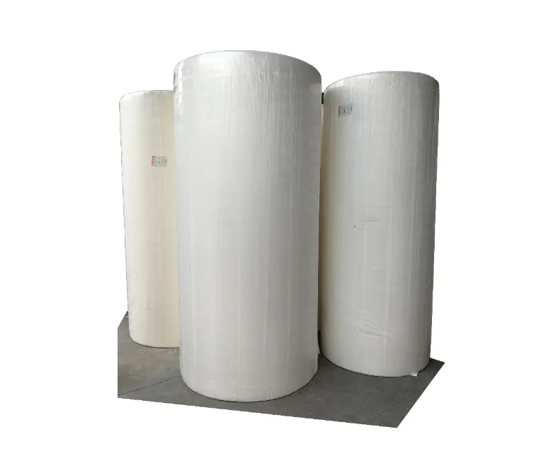 De fuerte y suave tejido de papel servilletas de papel de padre materias primas rollos hacer tejido rollo de papel higiénico por la importación de rollos Jumbo