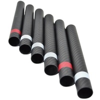 Tige de selle de piscine en Fiber de carbone, Tube conique pour vtt, 21.36x12.4, 21.4x11.8mm