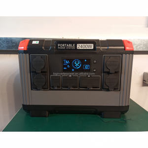 BIGINVERTER Estación de Energía Portátil al por Mayor 2400W 2KWh 4 Tomas de CA Carga Solar para Rescate de Emergencia y Ayuda en Desastres - Product Image 1