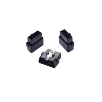 OBD 2 männlicher Verbinder OBD2 autospezifisches Diagnosekabel Anschlussstecker zum Lesen von Autoinformationskabel