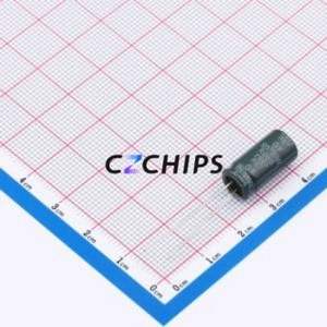 Condensateur électrolytique en aluminium à montage traversant 1000UF16VF160GF2, montage traversant, D8xL16mm 1000uF 20% 16V 1.2A-100kHz - Product Image 2