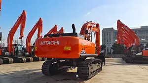 Excavatrice sur chenilles Hitachi ZX370 de 37 tonnes, haute puissance de creusement, équipement de construction lourd - Product Image 2