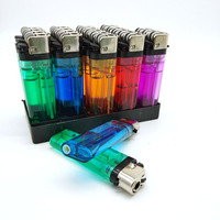 Briquet à allumage tactile en plastique fin et minimaliste Dongyi DY-60, certifié ISO9994, disponible en 5 couleurs
