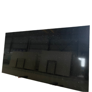 Горячая распродажа, черные звезды, 3D камень с эффектом современного органического искусственного мрамора, крем, синтетическая столешница, полированная гостиничная ванная комната - Product Image 1