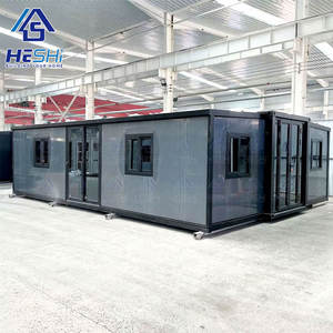 澳大利亚SAA水印预制20英尺40英尺豪华便携式家居2 <span class=keywords><strong>3</strong></span> 4 5卧室预制室外可扩展集装箱屋 - Product Image 1