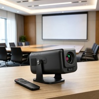 Projecteur intelligent pour cinéma maison, 1080P natif, OEM d'usine, 300 ANSI, Full HD, Android, portable, mini, 4K, pour extérieur