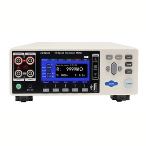 Medidor de Resistencia de Aislamiento Chuangkai Ckt9920 0.1m~9999m, Probador de Cortocircuitos para Baterías de Litio, Prueba de 50ms, Doble L - Product Image 1