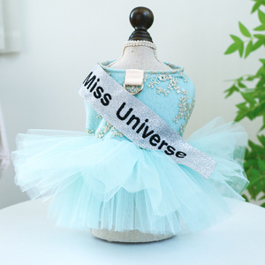 Pet <strong>Dog</strong> Dress Wedding Court Miss Universe Snow White Princess Margaery Dress Princess Dress <strong>Dog</strong> <strong>Clothes</strong> Factory - Product Image 4