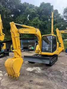 Excavadora Usada Komatsu PC60 de 6 Toneladas, Mini Excavadoras 2023 Origen Japón, Alta Calidad, 95% Nueva, Mini 6 Toneladas, Motor con Certificación CE EPA - Product Image 1