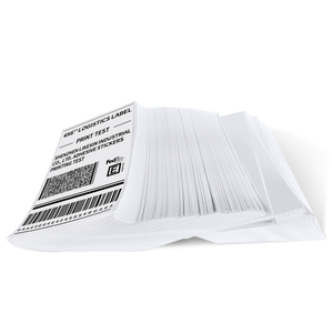 Étiquettes autocollantes pliables, taille personnalisée, imperméables, thermiques, pour codes-barres, feuilles d'étiquettes d'expédition - Product Image 3