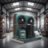 Unité de condensation semi-hermétique personnalisée pour chambre froide industrielle, destinée aux fabricants de systèmes de stockage frigorifique