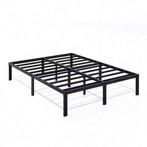 Warehouse Iron Durable Living Room Hotel Metal Platform Adjustable Customizable Modern Bedroom Furniture Bed Frame King Size - Product Image 1