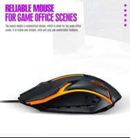 Clavier de jeu pour la maison et le bureau Ensemble clavier et souris filaires USB à sensation mécanique Vente en gros