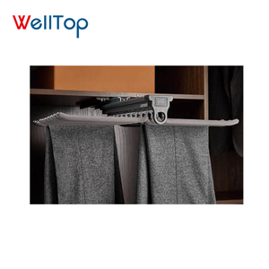 Accessoires de garde-robe multifonctionnels VT-10.153 Tirer les porte-manteaux coulissants montés sur le côté Rail de cintre durable - Product Image 4