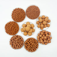 Boule de tourmaline professionnelle DD, boule en céramique, boule minérale à ions négatifs, matériau filtrant pour filtre de robinet de douche