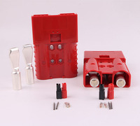 Conector de Doble Polo CHENF SBE 160A 320A Rojo/Gris/Azul, Retardante de Llama, Industrial, Baja Resistencia de Contacto, Resistente a Vibraciones