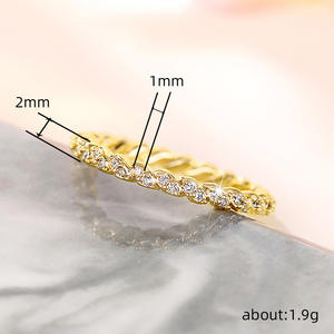 Anello da Donna Q457 in Oro Bianco con Diamante Taglio Brillante Rotondo Colore G Naturale Stile Classico per Fidanzamento - Product Image 4