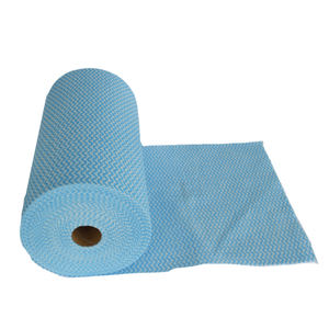 Lingettes paresseuses écologiques en Viscose et Polyester, lingettes de cuisine <span class=keywords><strong>jumbo</strong></span> en rouleau - Product Image 5