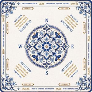 Tapis <span class=keywords><strong>de</strong></span> Mahjong Américain Style Maison Confortable en Caoutchouc Carré Antidérapant Résistant à l'Eau Écologique Pliable Portable pour <span class=keywords><strong>Jeu</strong></span> <span class=keywords><strong>de</strong></span> Table - Product Image 2