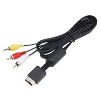 6FT 1.8M câble multi-composants AV TV RCA câble Audio vidéo cordon pour Sony PlayStation PS2 PS3