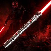 Pedang Laser Pintar Nexussabers Maul yang Ditingkatkan, Desain Akurat Seperti Film, Suara FX Blaster, Lightsword untuk Penggemar