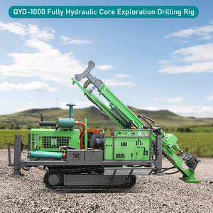 Foreuse pneumatique sur chenilles pour puits d'eau, profondeur 600m-800m, avec compresseur d'air, pour machines de forage montées sur remorque - Product Image 4