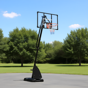 Sistema de Aro de Baloncesto Portátil Ajustable de 7.7-9.6 Pies, Tablero de 42 Pulgadas con Ruedas, para Entrenamiento al Aire Libre, Niños, Jóvenes y Adultos - Product Image 2