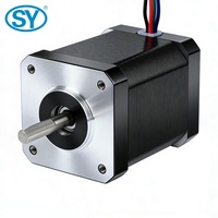 Moteur pas à pas Nema 17, 60 mm, haute précision, 60 N.cm, 2,1 A, 12 V-24 V, 1,8 °   Moteur pas à pas hybride bipolaire CE à 4 fils, pas d'angle de 0,5 mètre