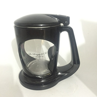 Théière Magique Professionnelle Réutilisable Portable de 400 ml, Appareil Intelligent en Plastique pour Thé en Feuilles Libres, pour Cuisine, Bureau, Salon