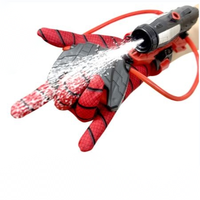 Pistol Air Plastik ABS Spiderman Musim Panas, Mainan Peluncur Pergelangan Tangan untuk Anak-anak, Permainan Pantai Luar Ruangan
