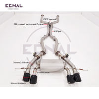 Sistema de Escape Catback de Alto Rendimiento con Válvulas, Tubo en Z y Tubo en X, SS304, Compatible con BMW G87 M2 S58 3.0T 2021+