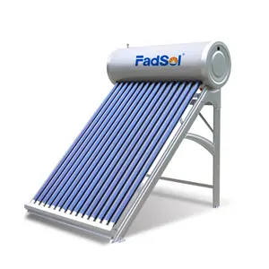 Water Heaters Solar 150 200 300 Liters Vacuum Tube Solar Water Heaters for Home Hotel or Commercial