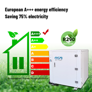 Pompe à chaleur géothermique compatible avec les systèmes photovoltaïques solaires, utilisation extérieure, pompe à chaleur à source d'eau, 10 kW - Product Image 2