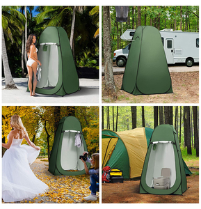 <span class=keywords><strong>Tente</strong></span> de <span class=keywords><strong>camping</strong></span> automatique Pop-Up <span class=keywords><strong>Tente</strong></span> de <span class=keywords><strong>toilette</strong></span> portable avec salle de douche privée <span class=keywords><strong>pour</strong></span> la plage ou l'extérieur Conception de dôme pliable facile - Product Image 5