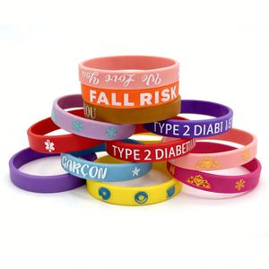 Pulseras de Silicona Personalizadas al por Mayor con Logotipo, Brazaletes de Silicona, Pulseras de Goma Impermeables - Product Image 2