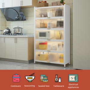 Estante de Almacenamiento de Acero Resistente con Panel Perforado, Organizador Multifuncional para Hogar, Cocina, Garaje, Lavandería - Product Image 2