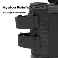 SAHOO – sac de cadre avant de vélo léger, portable et étanche, 2,3 l, en nylon durable, résistant aux chocs, Velcro, plusieurs compartiments, outil de réparation