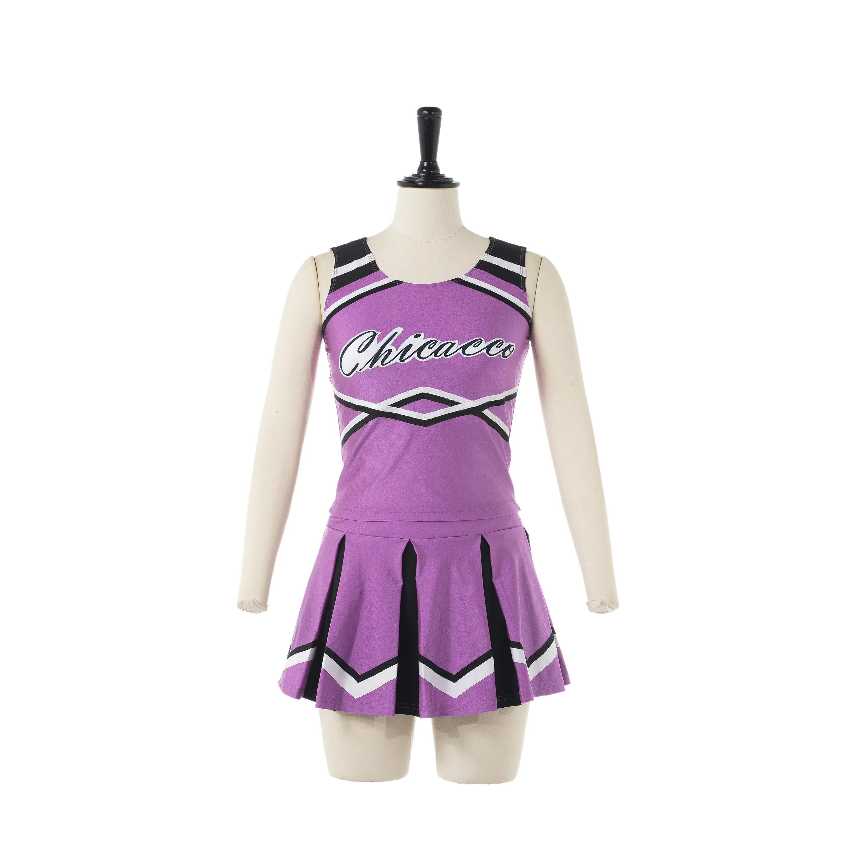 Bon débardeur extensible filles Cheer uniformes Costume de danse personnalisé conception de Cheerleading tissu respirant nouveau pour les enfants