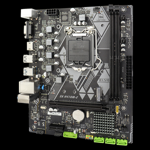 Socket <span class=keywords><strong>LGA</strong></span> <span class=keywords><strong>1200</strong></span> H410 2 * DDR4 <span class=keywords><strong>carte</strong></span> mère gaming pour 10th Gen i3 i5 i7 M-ATX - Product Image 2