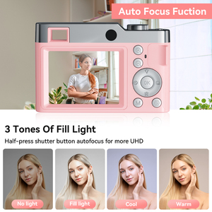 Usine OEM 2.4 pouces 48MP 4K photographie vidéos 16X Zoom numérique SLR 1080P HD SLR appareil photo compact enfants <span class=keywords><strong>pour</strong></span> débutants étudiants adolescents - Product Image 4