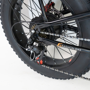Bicicleta Eléctrica Plegable DISIYUAN F1 500W 48V Litio Rueda Ancha de 20x4 Pulgadas Ebike con Asiento Trasero Bicicleta Eléctrica de Montaña - Product Image 5
