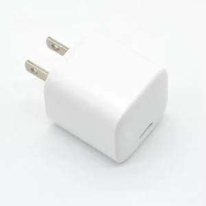Chargeur mural USB PD 3.0 20W avec port Type-C pour iPhone 15, <span class=keywords><strong>OnePlus</strong></span>, OPPO - Prise US - Product Image 2